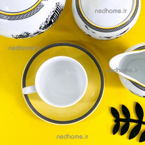 چای خوری چینی زرین طرح ویلیج ایتالیا اف