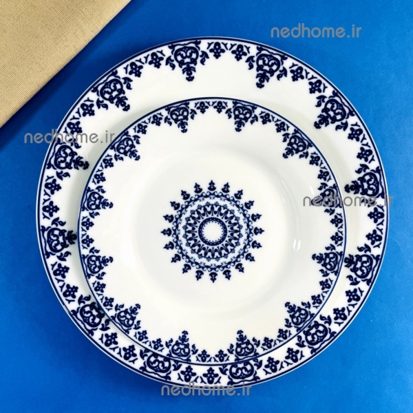 پیش دستی میوه خوری سمرقند چینی زرین