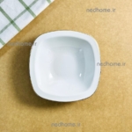 ماست خوری تک چینی زرین طرح لب طلایی کواترو فله ای - درجه یک