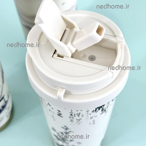 تراول ماگ دوکاره کارتی نوشته ژاپنی