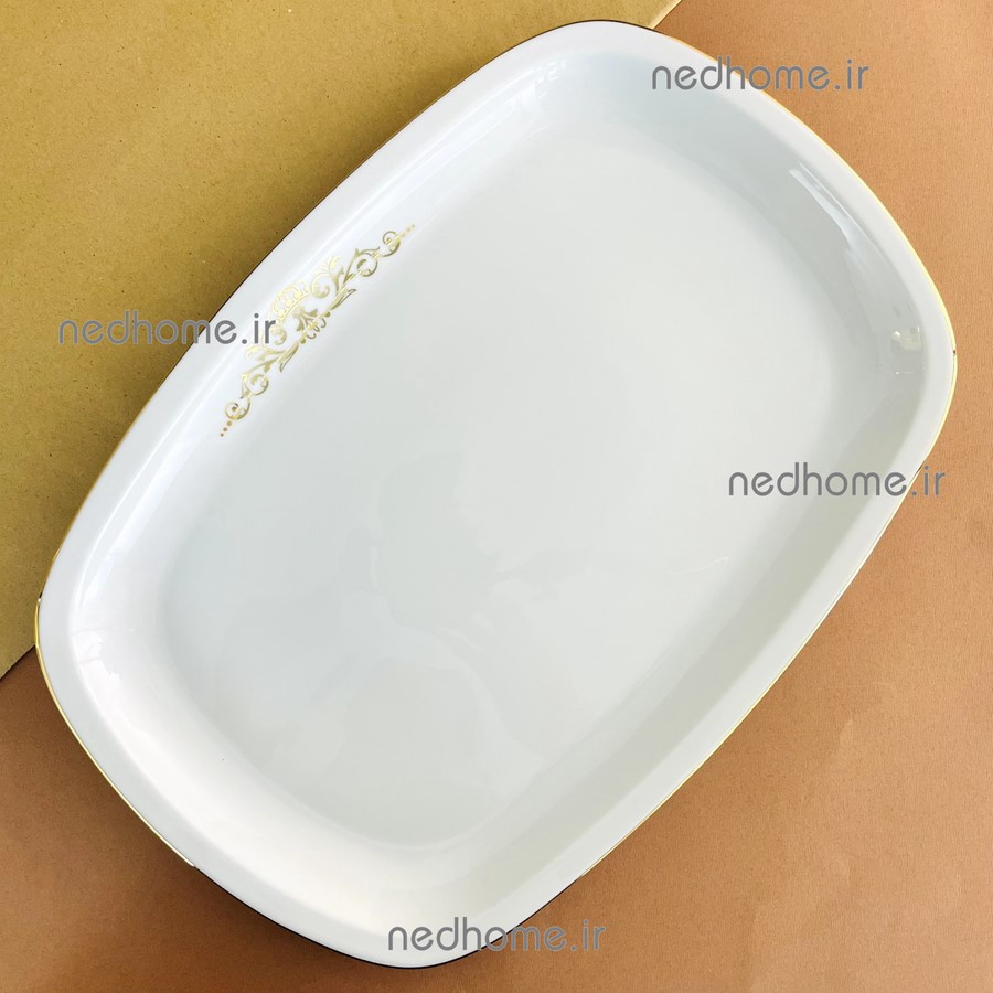 دیس تک چینی زرین طرح کوئین کواترو - درجه یک