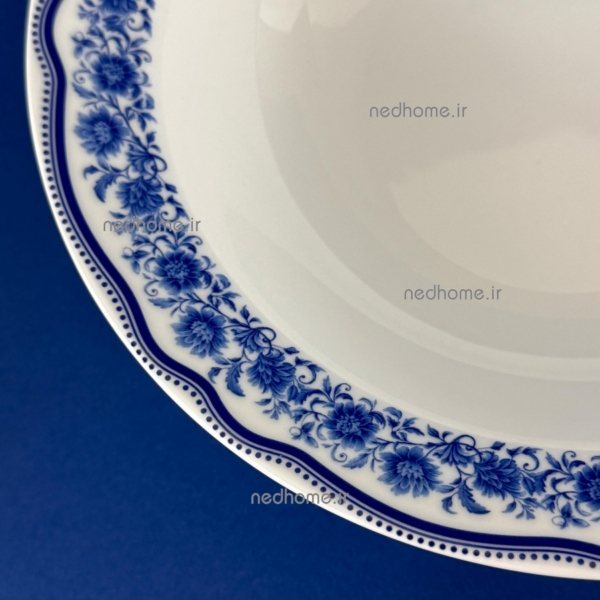 جدیدترین طرح چینی زرین سن پترزبورگ آبی رنگ