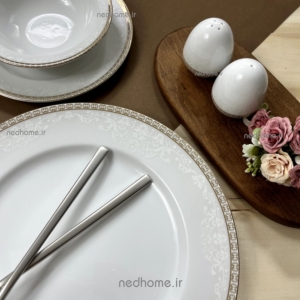 سرویس چینی زرین 28 پارچه ریوا طلایی