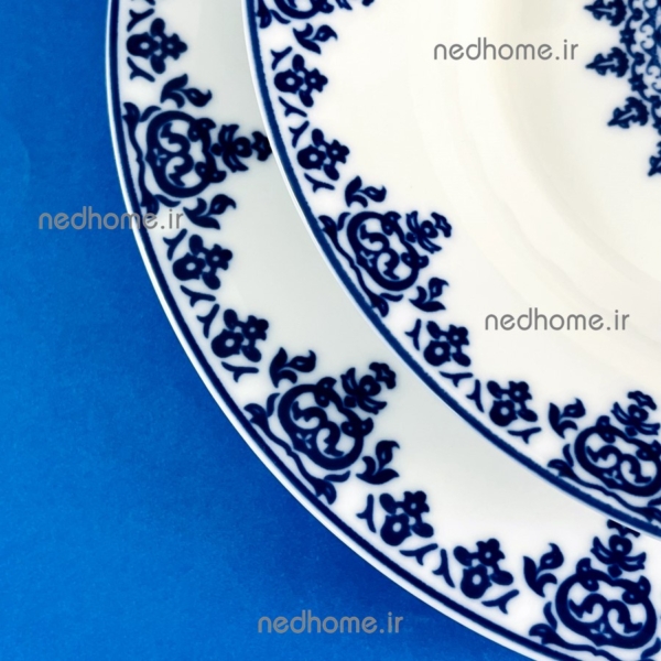 بشقاب برنج خوری سمرقند چینی زرین