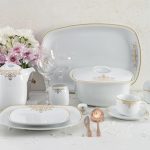 سرویس چینی زرین 98پارچه مونت کارلو طلایی