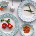 سرویس چینی زرین 102پارچه میبد فیروزه