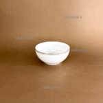 کاسه ترشی خوری سپیدار چینی زرین - درجه یک