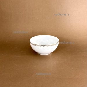 کاسه ترشی خوری سپیدار چینی زرین - درجه یک