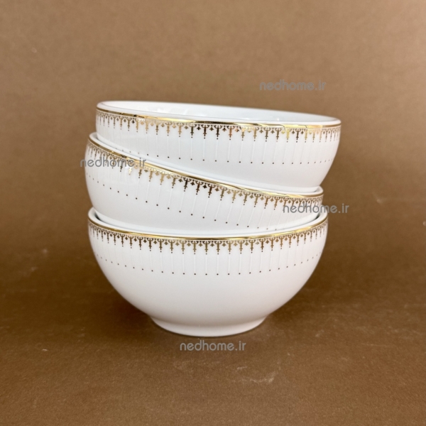 پیاله 10 سپیدار چینی زرین