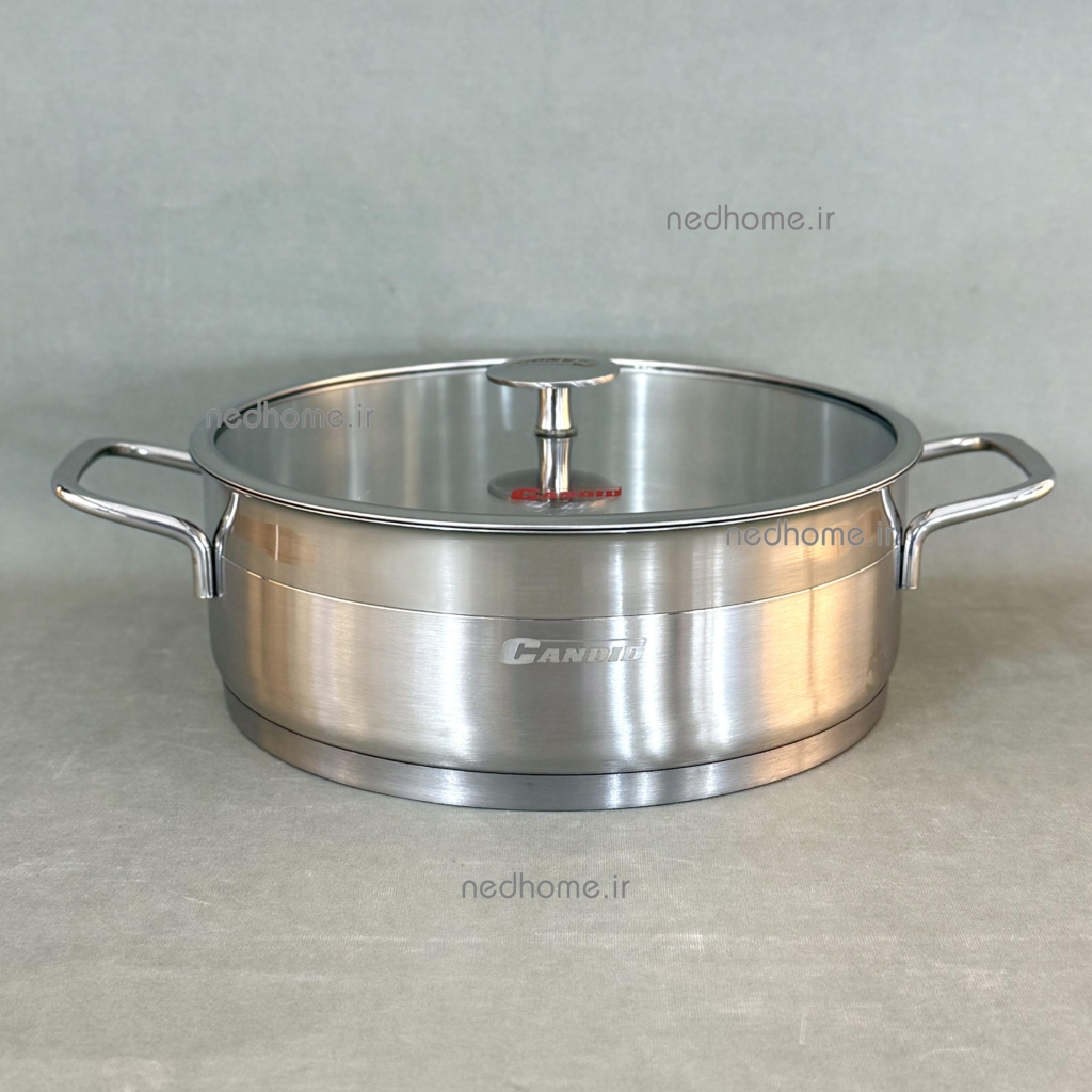 ماهیتابه استیل کاندید سایز cm 26