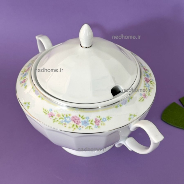 سوپ خوری تک چینی زرین طرح گلاریس – درجه یک - Image 5