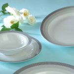 سرویس چینی زرین 102پارچه سیلور لاینر