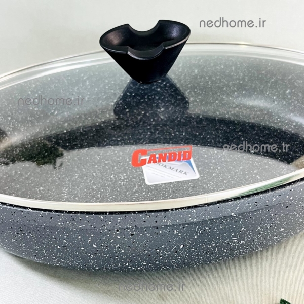 تابه نچسب گرانیتی دردار کاندید بیضی شکل