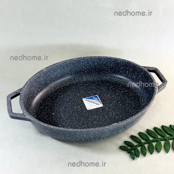 ماهیتابه فر بیضی گرانیتی کاندید