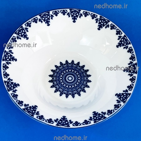 کاسه سالادخوری بزرگ چینی زرین طرح سمرقند شهرزاد