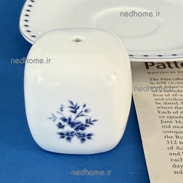 نمکدان بزرگ چینی زرین طرح ورونیکا درجه عالی