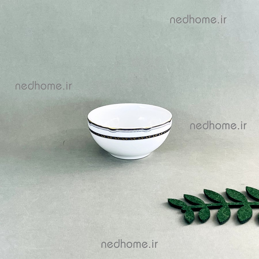 کاسه ترشی خوری پرشیا سرمه ای چینی زرین - درجه یک