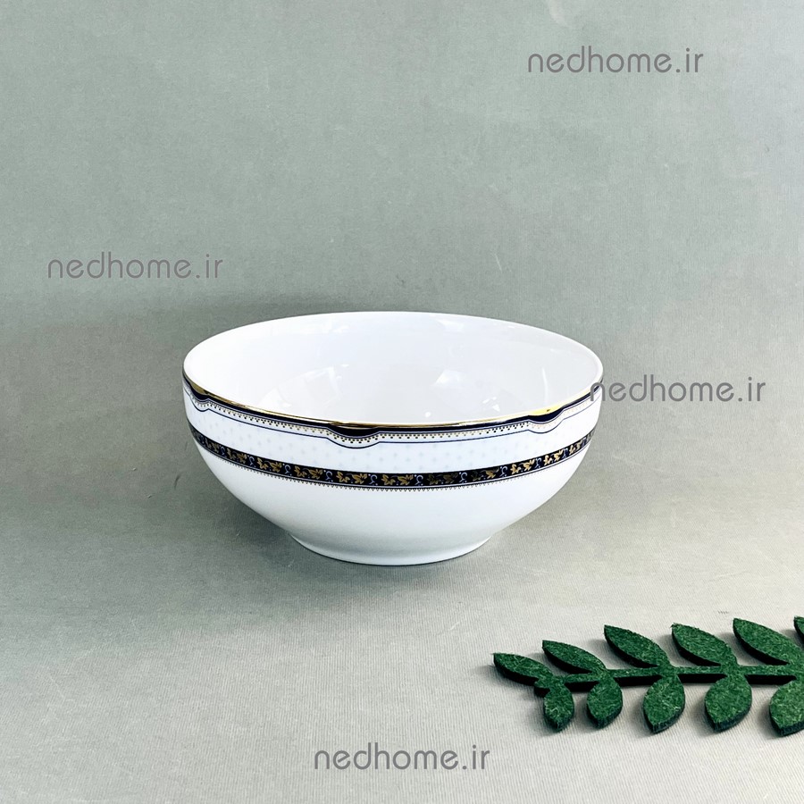 کاسه آبگوشت خوری پرشیا سرمه ای چینی زرین - درجه یک