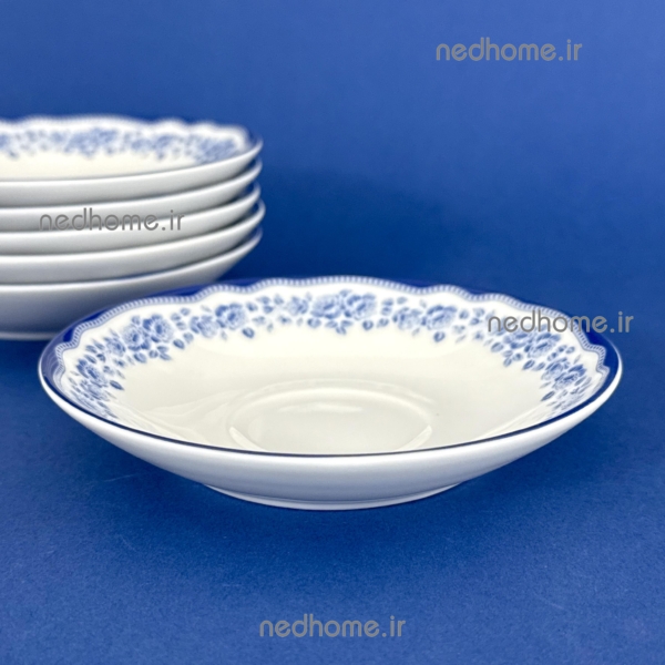 زیر استکانی چینی زرین طرح ماهور سنتی