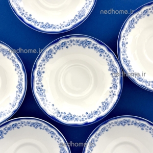 نعلبکی چینی زرین طرح ماهور