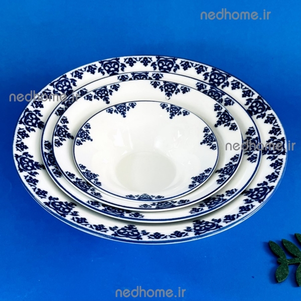 ست کاسه سمرقند چینی زرین قالب شهرزاد