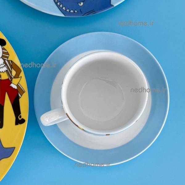 قیمت لیوان چینی بچگانه زرین طرح دزد دریایی پایرت