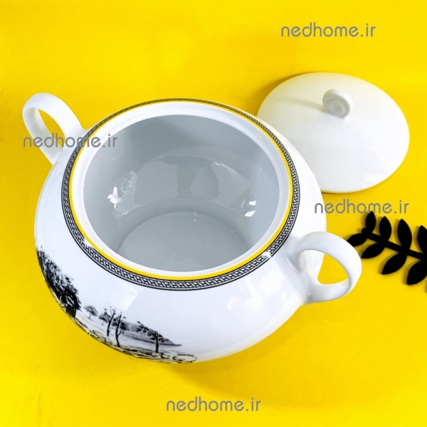 سوپخوری درب دار ویلیج چینی زرین