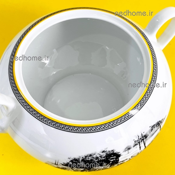 سوپخوری طرحدار چینی زرین طرح ویلیج روستا