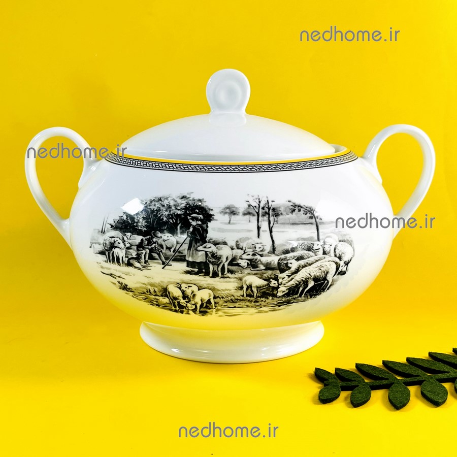 سوپ خوری تک چینی زرین طرح ویلیج – درجه یک