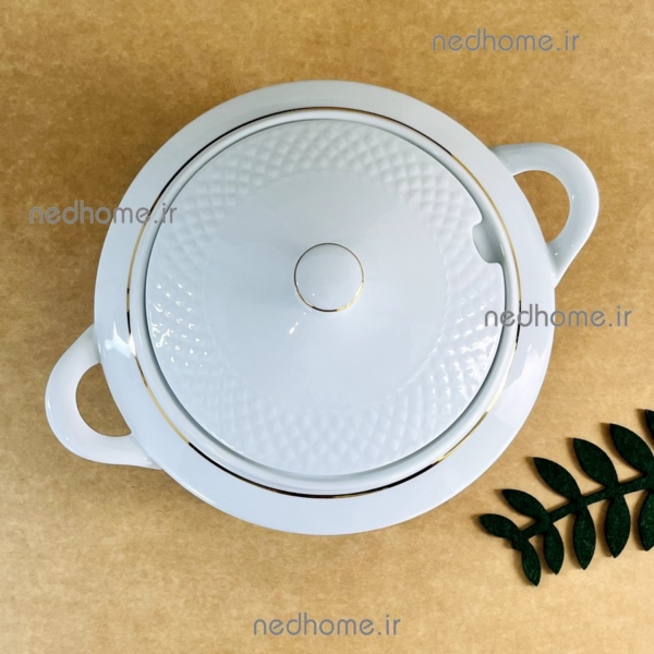 سوپ خوری چینی لب طلایی زرین رادیانس