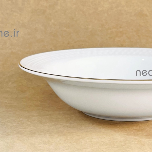 کاسه بزرگ خورش چینی زرین طرح رادیانس درجه عالی