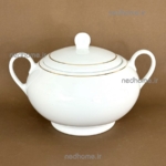 سوپ خوری تک چینی زرین طرح لب طلایی ایتالیا اف – درجه یک