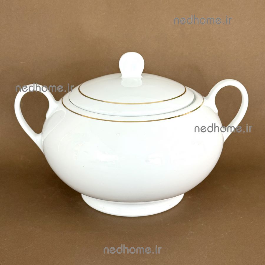 سوپ خوری تک چینی زرین طرح لب طلایی ایتالیا اف – درجه یک