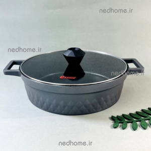 ماهیتابه دو دسته تیتانیوم کاندید سری اونیکس سایز 28
