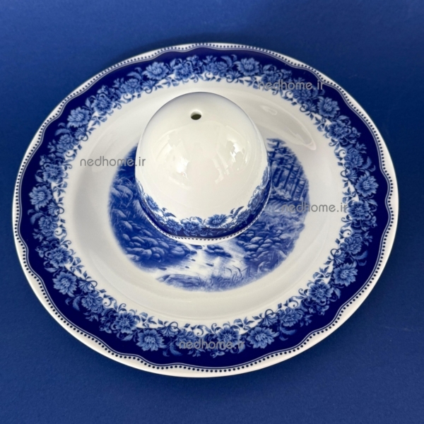 نمکدان بزرگ سن پترزبورگ چینی زرین