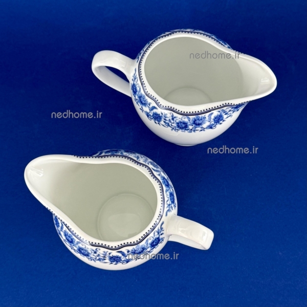 جاسسی چینی زرین طرح سن پترزبورگ گلدار ابی رنگ