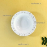 ماست خوری تک چینی زرین طرح کامومیلا فله ای - درجه یک