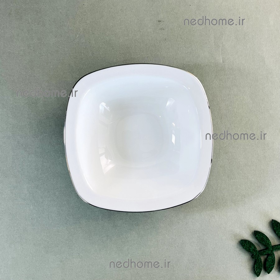 ماست خوری تک چینی زرین طرح سمن کواترو فله ای - درجه یک