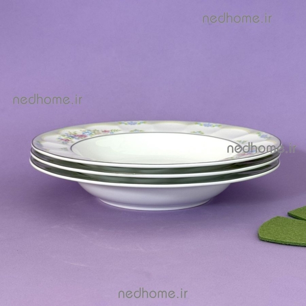 بشقاب گود چینی زرین