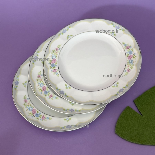 پیش دستی میوه خوری چینی زرین