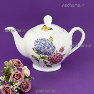 قوری تک چینی زرین طرح روژ ایتالیا اف