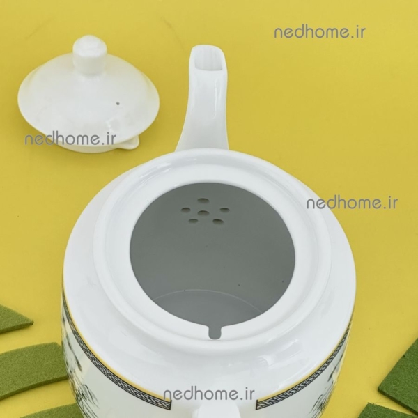 قوری چای چینی سنتی طرح ویلیج چینی زرین