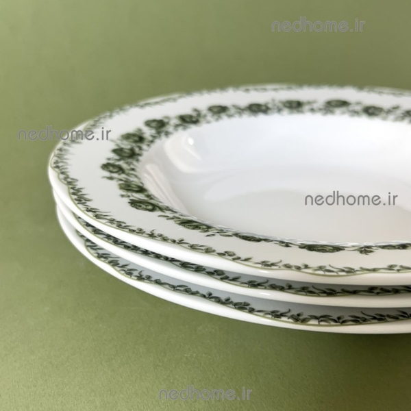 ظرف گود خورش سبز رنگ