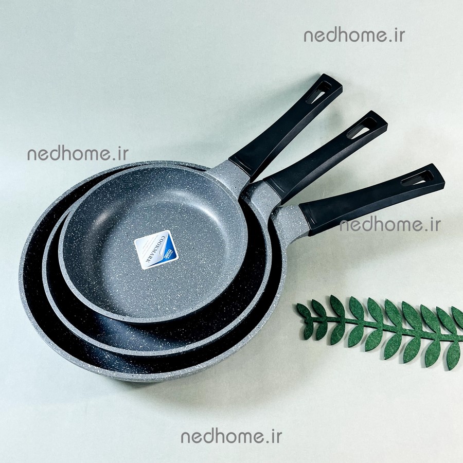 1032 (5) ماهیتابه نچسب گرانیتی تک دسته سایز کوچک کاندید مدل پروانه