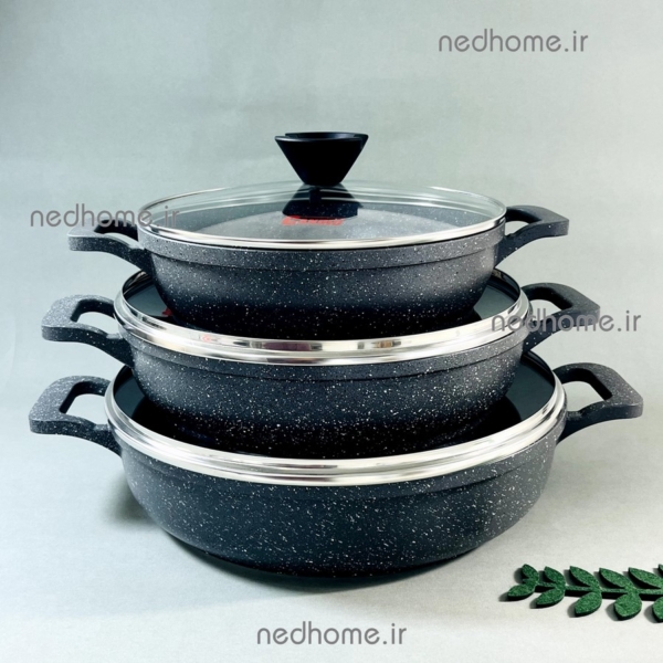 ماهیتابه دردار نچسب کاندید طرح پروانه