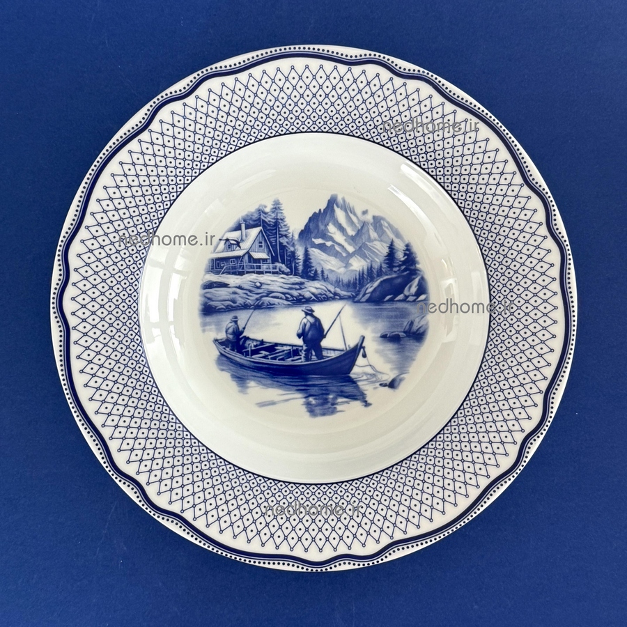 خورشت خوری تک چینی زرین طرح سن پترزبورگ فله ای – درجه یک