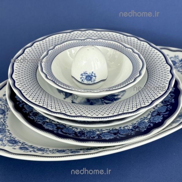 سرویس شش نفره چینی زرین طرح جدید سن پترزبورگ