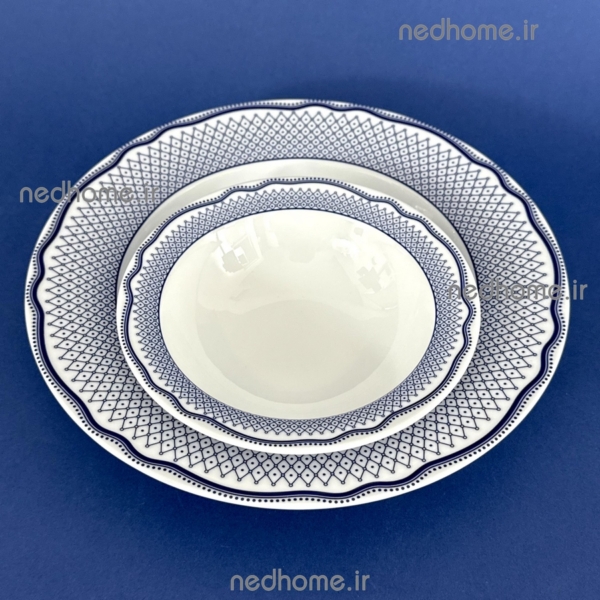 خورش خوری تک چینی زرین ساده طرح جدید سن پترزبورگ