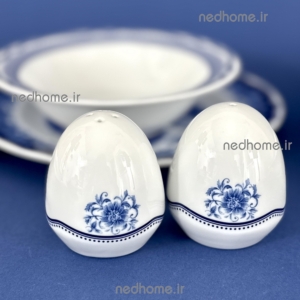 نمک پاش و فلفل پاش چینی زرین طرح سن پترزبورگ – دو عدد – درجه یک