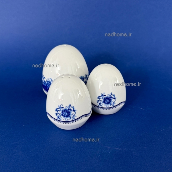 ست رومیزی نمکپاش و فلفل پاش و سماق پاش سن پترزبورگ چینی زرین